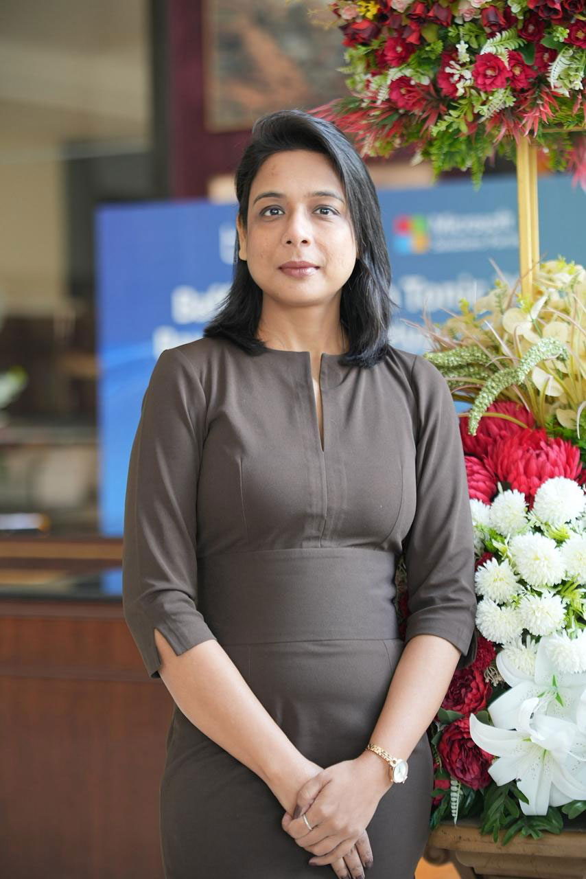 Shuchi Singla, founder, at her studio table.